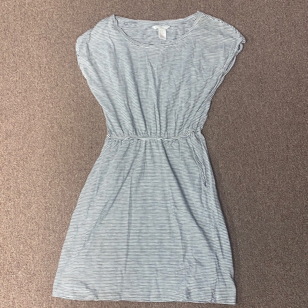 H&M Striped Dress with Pockets